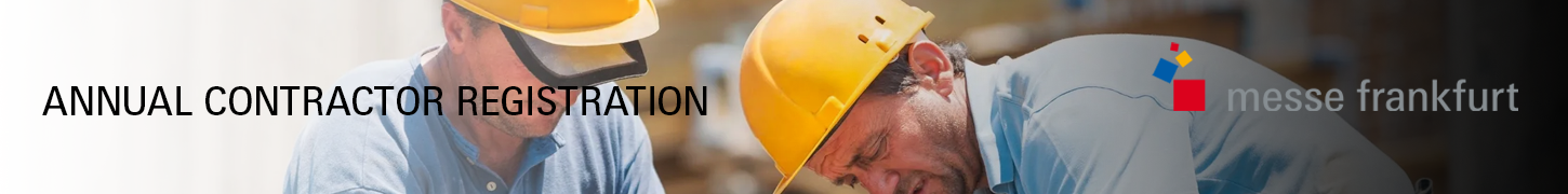 Annual Contractor Registration Banner